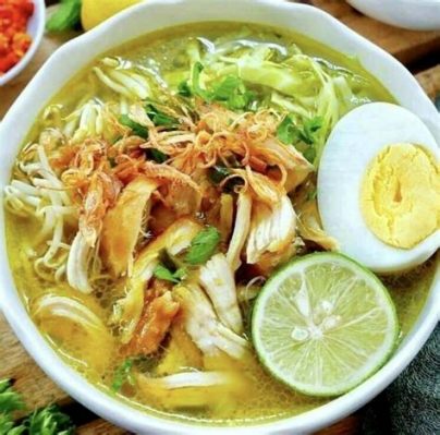   Soto Ayam Lamongan: Experience the Creamy, Aromatic Delight of Indonesia’s Famous Chicken Soup!